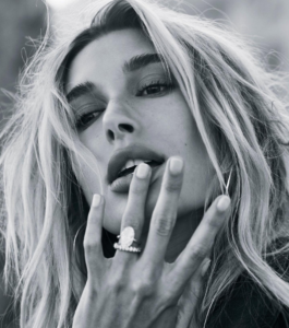 Hailey Bieber's engagement ring